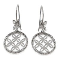 Sterling Silver  Kawung Earrings
