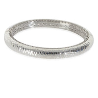 Sterling Silver  Hammered Bangle Bracelet