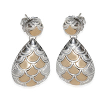 Yellow Gold & Sterling Silver  Legends Naga Earrings