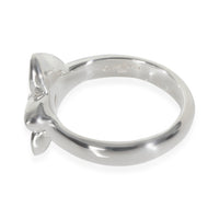 Sterling Silver Iolite Vintage Flower Ring