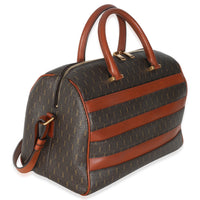 Monogram Canvas Tan Calfskin Classic Duffle Bag