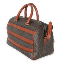 Monogram Canvas Tan Calfskin Classic Duffle Bag