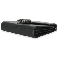 Gucci Black Dollar Calfskin Dionysus Chain Wallet Handbag box