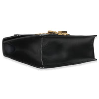 Black Calfskin Web Small Sylvie Shoulder Bag