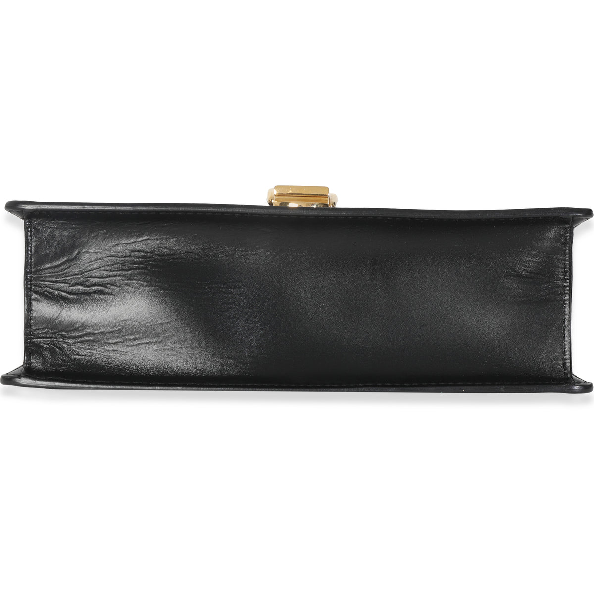 Black Calfskin Web Small Sylvie Shoulder Bag