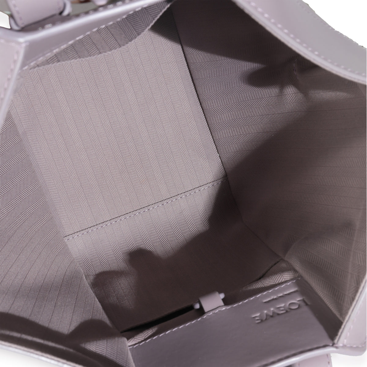 Purple Fog Calfskin Small Hammock Compact Shoulder Bag