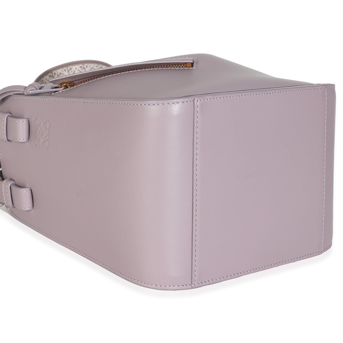 Purple Fog Calfskin Small Hammock Compact Shoulder Bag