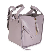 Purple Fog Calfskin Small Hammock Compact Shoulder Bag