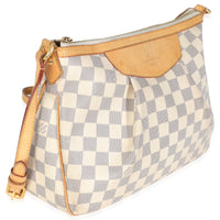 Damier Azur Canvas Siracusa PM