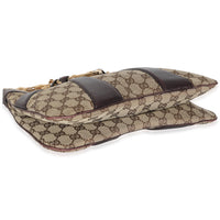 Tom Ford Metallic Purple Beige Monogram Bamboo Chain Shoulder Bag