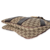 Tom Ford Metallic Purple Beige Monogram Bamboo Chain Shoulder Bag