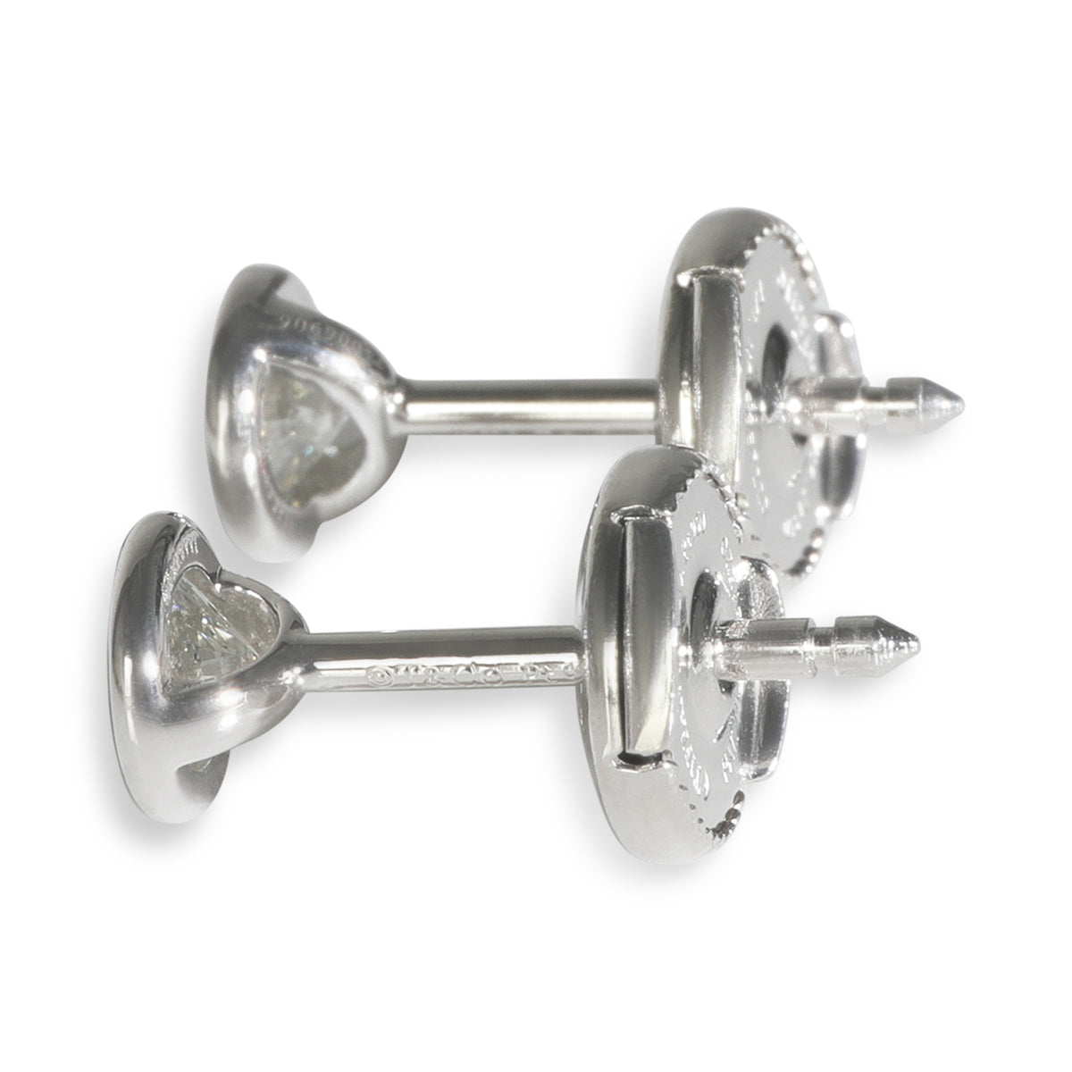 Platinum Diamond Elsa Peretti Diamond By The Yard Earrings