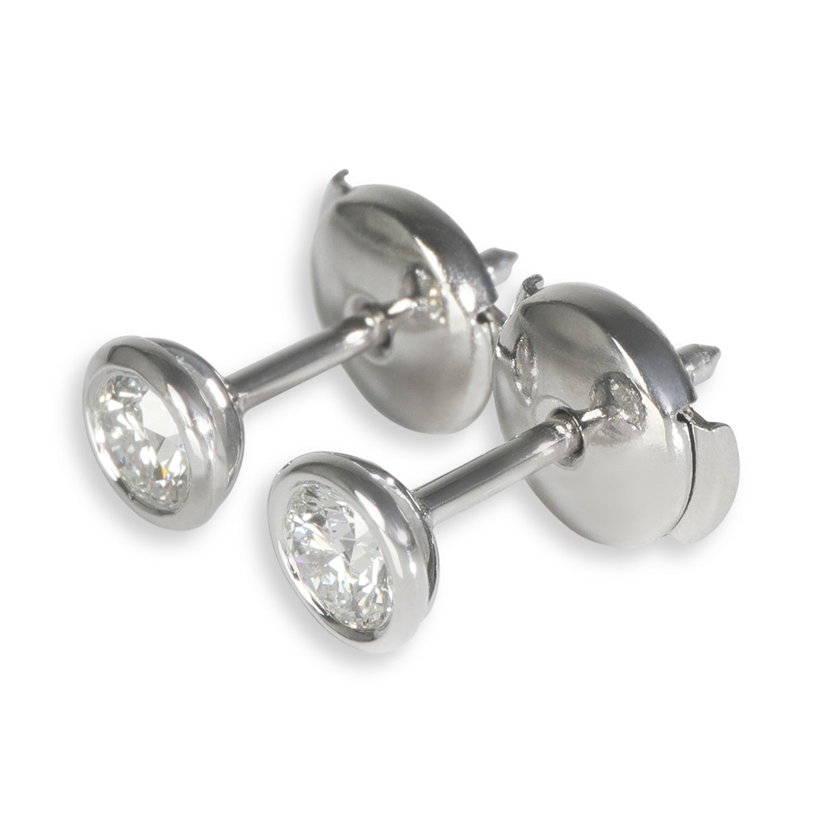 Platinum Diamond Elsa Peretti Diamond By The Yard Earrings