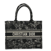 Black Canvas Butterfly New York Medium Book Tote