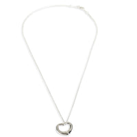 Sterling Silver  Elsa Peretti Open Heart Pendant
