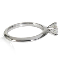 Tiffany & Co. 0.53 ct Round Brilliant Diamond Engagement Ring bv