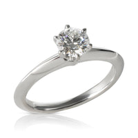 0.53 ct Round Brilliant Diamond Engagement Ring