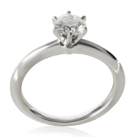 0.53 ct Round Brilliant Diamond Engagement Ring