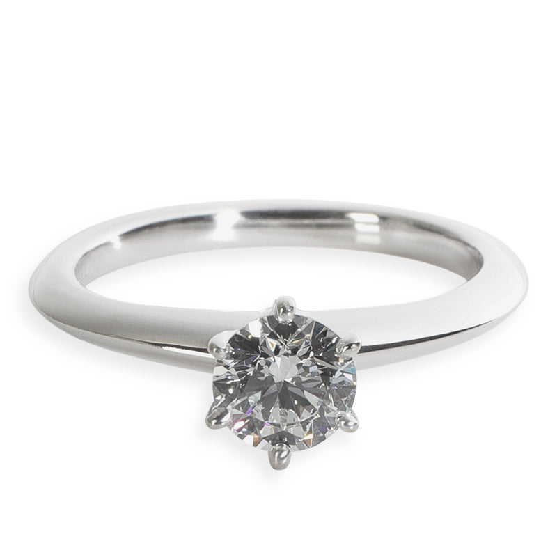 0.53 ct Round Brilliant Diamond Engagement Ring