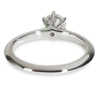 0.53 ct Round Brilliant Diamond Engagement Ring