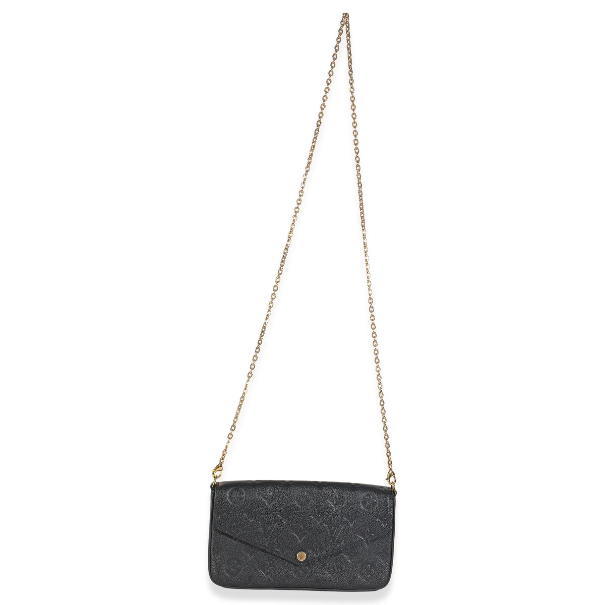 Black Monogram Empreinte Felicie Pochette