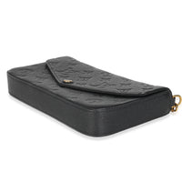 Black Monogram Empreinte Felicie Pochette