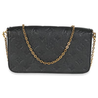 Black Monogram Empreinte Felicie Pochette