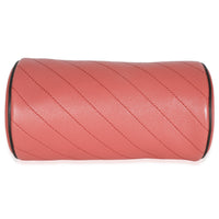 Pink Diagonal Quilted Calfskin Mini Blondie Barrel Bag