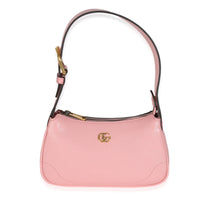 Wild Rose Goatskin Mini Aphrodite Shoulder Bag