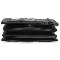 Silver Ombre Python Antico Flap Bag