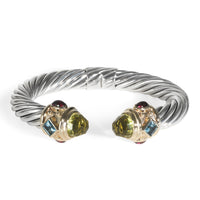 Yellow Gold & Sterling Silver  Renaissance Bracelet