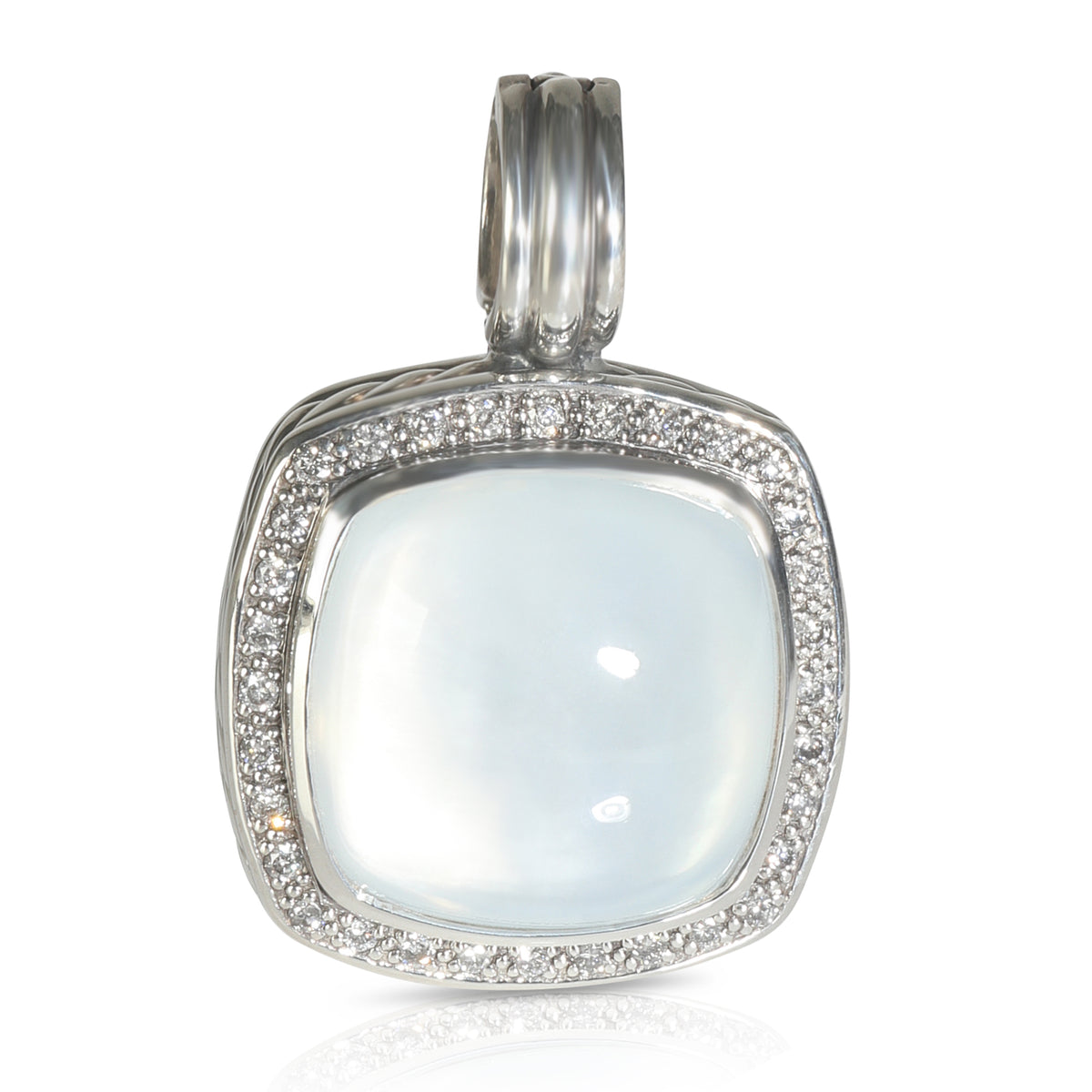 Sterling Silver Diamond Albion Pendant
