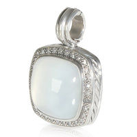 Sterling Silver Diamond Albion Pendant