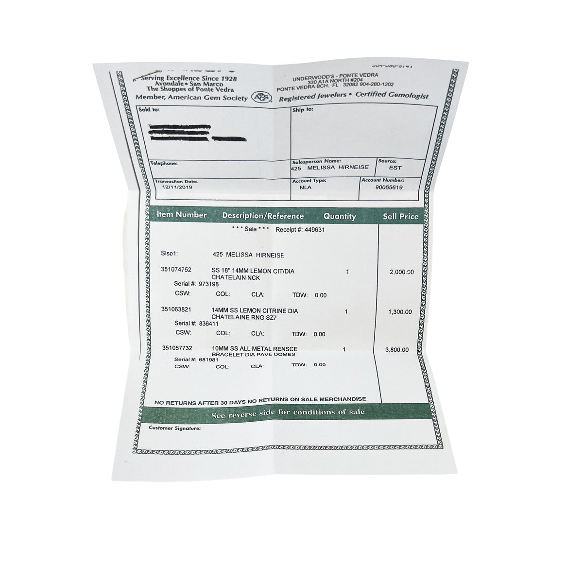 Sterling Silver Lemon Quartz and Diamond Chatelaine Ring