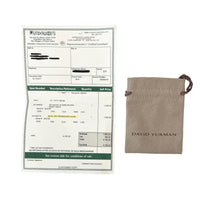 Sterling Silver Diamond Crossover Hoop Earrings