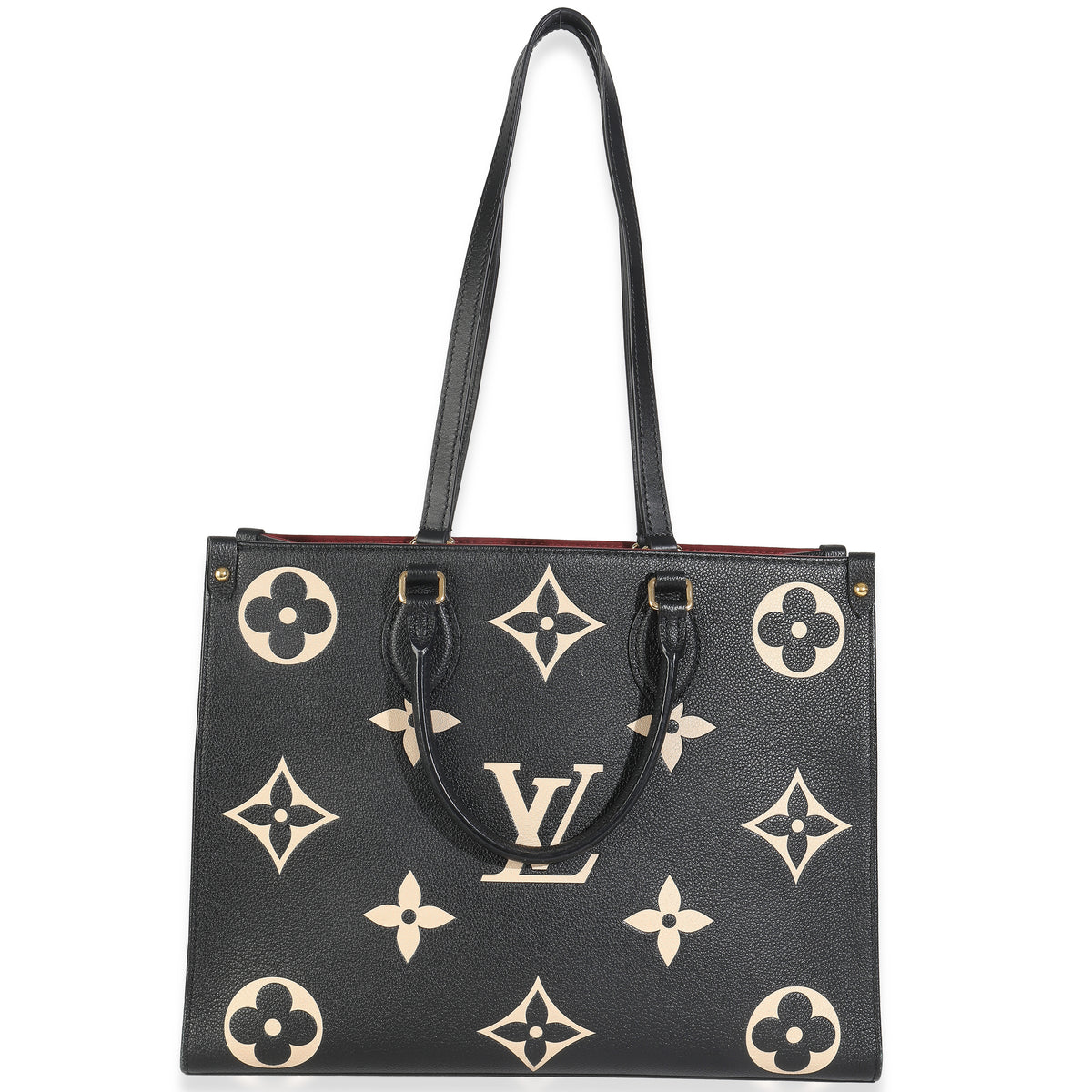 Black Cream Monogram Giant Bicolor Empreinte Onthego MM