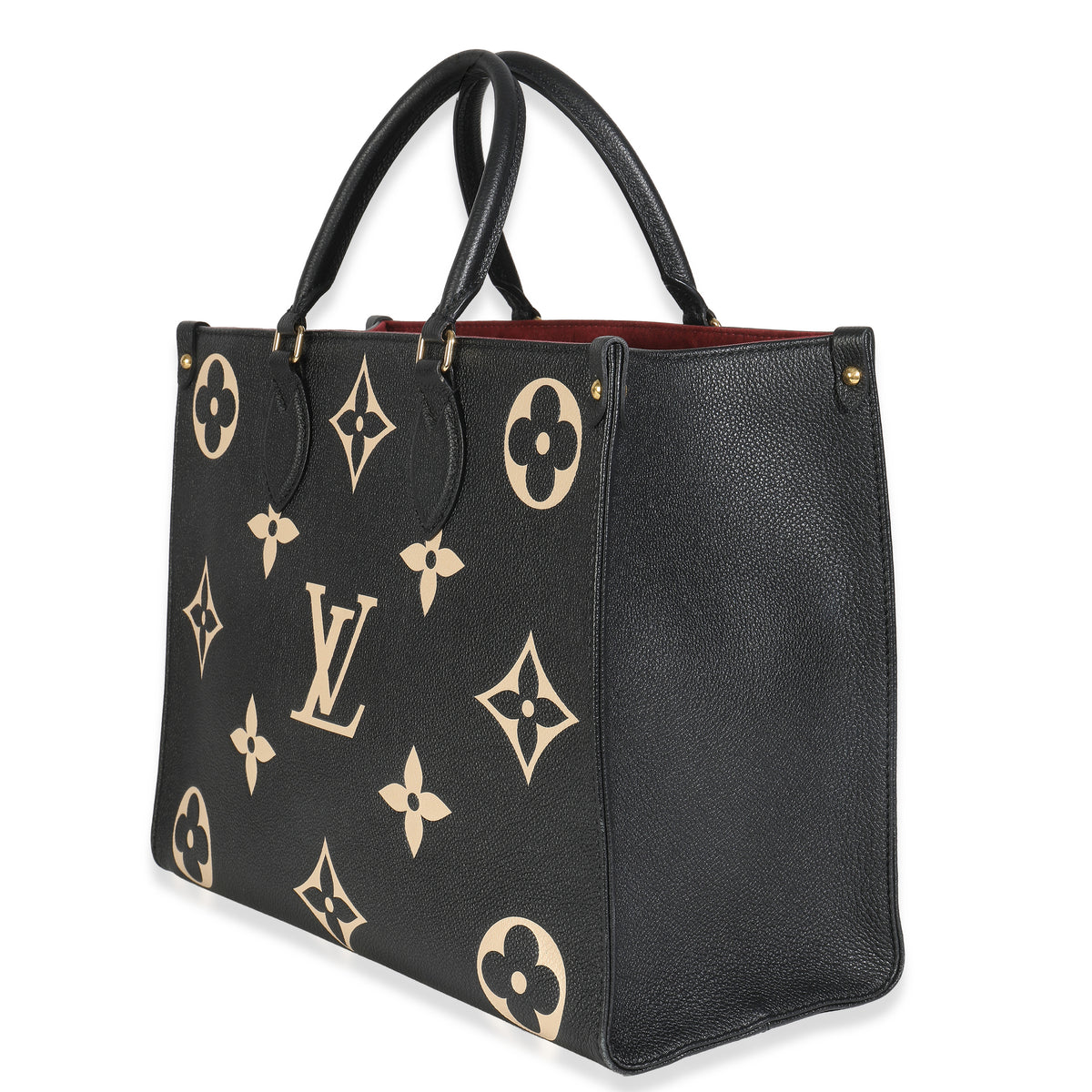 Black Cream Monogram Giant Bicolor Empreinte Onthego MM