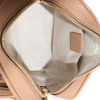 Camelia Pebbled Calfskin Small Soho Disco Bag
