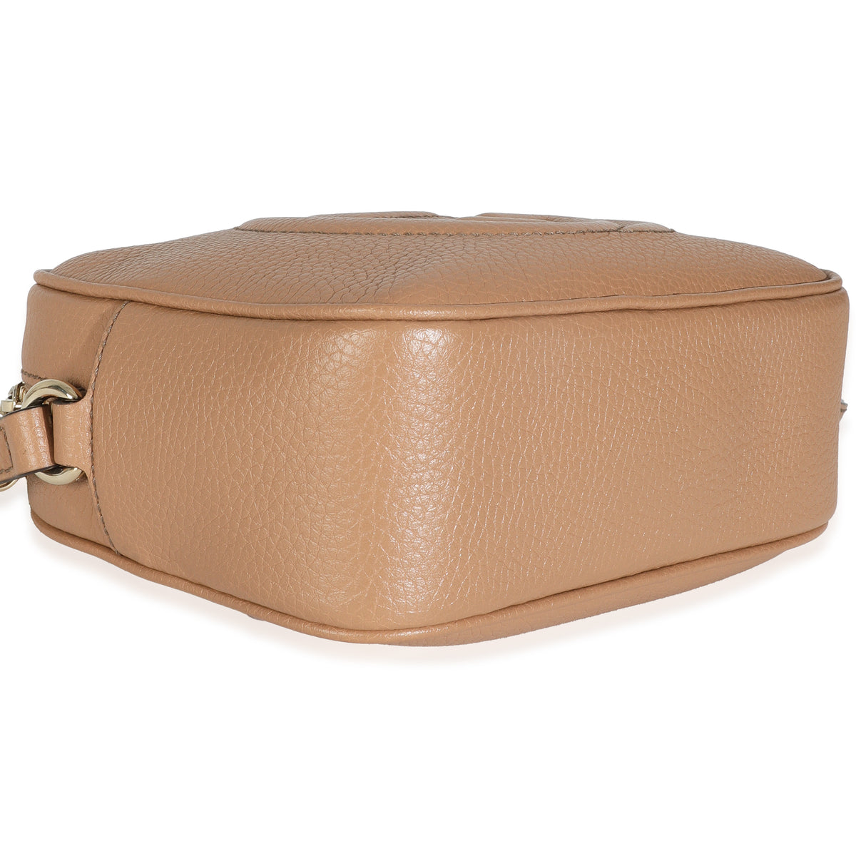 Camelia Pebbled Calfskin Small Soho Disco Bag