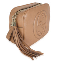Camelia Pebbled Calfskin Small Soho Disco Bag