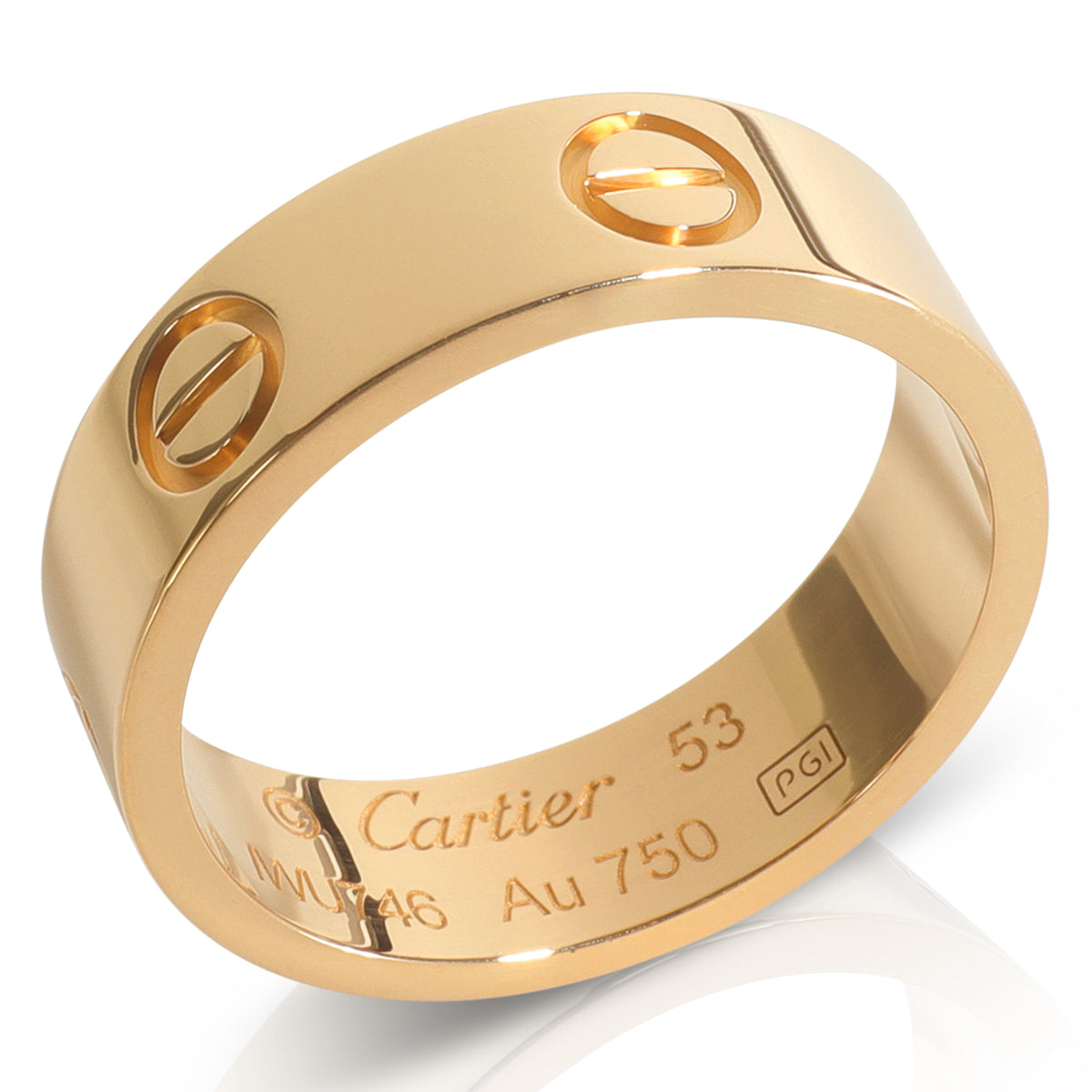 Yellow Gold  Love Ring