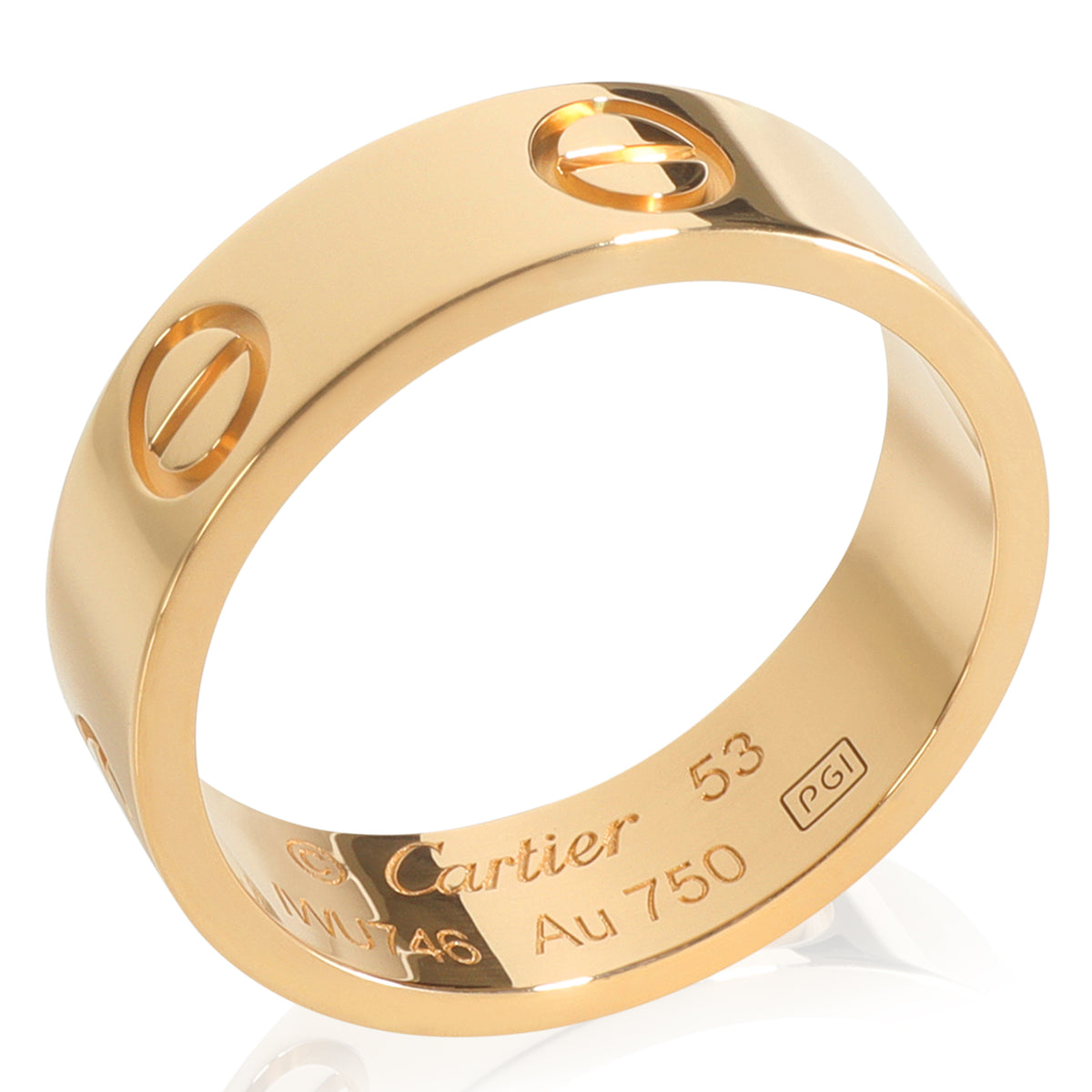 Yellow Gold  Love Ring