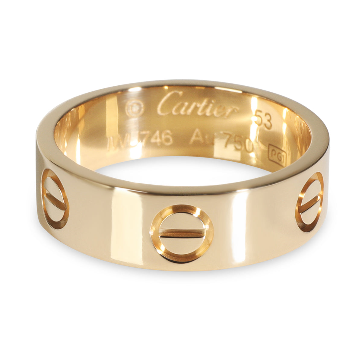 Yellow Gold  Love Ring