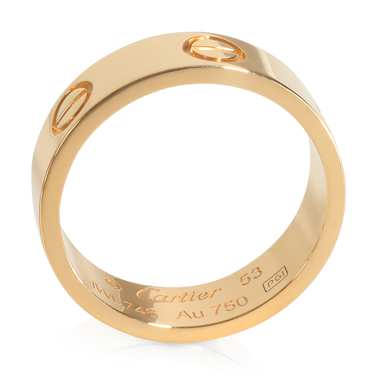 Yellow Gold  Love Ring
