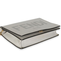 Vitello King Tamponato Logo Embossed Medium Wallet On Chain