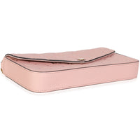 Rose Poudre Monogram Empreinte Felicie Pochette