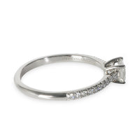 0.39 ct Princess Diamond Novo Engagement Ring