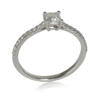 0.39 ct Princess Diamond Novo Engagement Ring