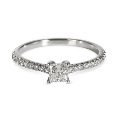 0.39 ct Princess Diamond Novo Engagement Ring