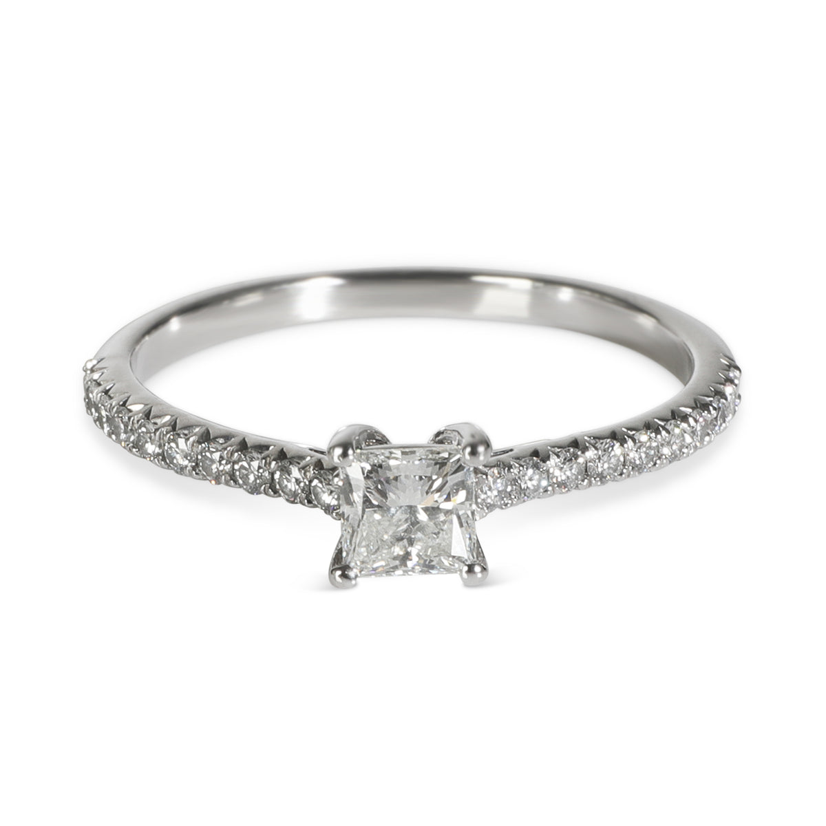 0.39 ct Princess Diamond Novo Engagement Ring